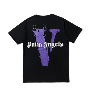 Vlone x Palm Angels Tee Purple/Black