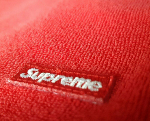 Supreme "Terry Small Box" Tee Red
