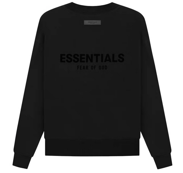 FEAR OF GOD ESSENTIALS "SS22" Crewneck Black