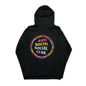Anti Social Social Club "What Happened" Hoodie Black