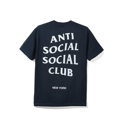 Anti Social Social Club "New York" Tee Navy